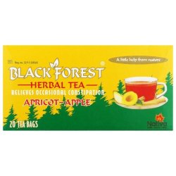BLACK FOREST Herbal Tea Apricot apple 20'S