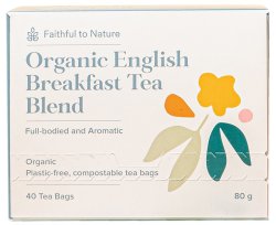 Faithful To Nature Organic English Breakfast Tea