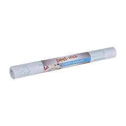 Duck Brand 1115016 Peel N' Stick Laminate Adhesive Shelf Liner 18-INCH X 24-FEET Clear