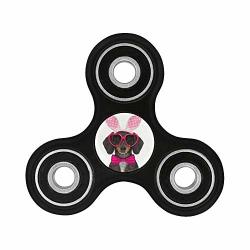 Yagqiny Boys Fidget Spinner Dachshund Sausage Dog Bunny Easter Ears Fidget Spinner Tri Add Adhd Autism Anxiety Stress Relief Toys For Adults And Kids