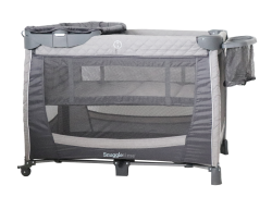 Camp Cot With Changer And Side Storage