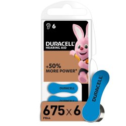Duracell Hearing Aid Batteries 675 6s