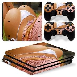 Fypro Girls Vinyl Skin Sticker Cover For Sony PS4 Pro Playstation 4 Pro Consoles Decals Stickers 6