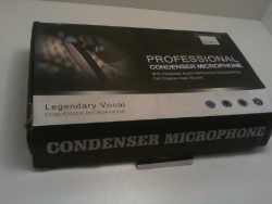 Condenser MIC With Soundcard V8S Microphone - Cordless
