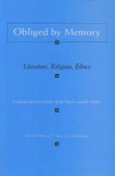 Obliged By Memory - Literature Religion Ethics Hardcover