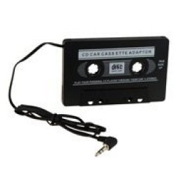 Bargainuniverse Black Car Cassette Cd Adapter Tape For Ipod Nano Mp3 Top Quality --bargain Univ