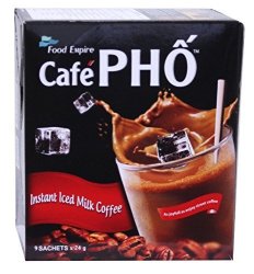 ????????? Cafe Pho Viet Milky Iced Coffee Instant Coffee & Creamer Drink Mix - 9 Sachets 7.62 Oz 1 Pack