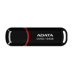 Adata UV150 USB Flash Drive 64GB USB3.0 Black
