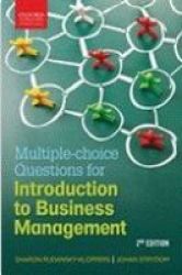 Multiple Choice Question For Introduction To Business Management Paperback 2nd Ed