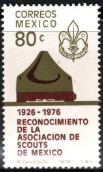 Mexico 1976 Mexican Boy Scout Movement Complete Set Sg 1382 Unmounted Mint Complete Set