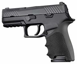 Hogue Handall Beavertail Enhanced Grip sleeve 17610 Black Compatible With The Sig Sauer P320C 9 40.
