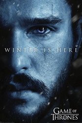 GAME OF THRONES Season 7 Jon Snow Winter Is Here Tv Show Poster 24X36