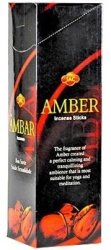 Amber Incense 20 Stick Tube