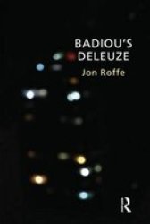 Badiou's Deleuze paperback
