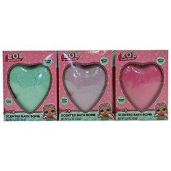 L.o.l Surprise Scented Bath Bombs Variety Pack- Cotton Candy Strawberry And Raspberry