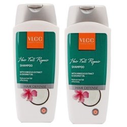 Vlcc Natural Sciences Hibiscus & Coconut Oil Hair Fall Repair Shampoo 200ML Pack Of 2
