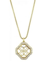 Guess 4G Pave Necklace in Gold