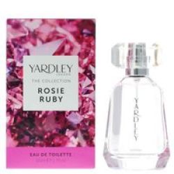 Yardley Rosie Ruby Eau De Toilette 50ML - Parallel Import