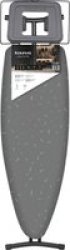 Taurus Ironing Board Mesh Top Powder Coat Grey 124X40CM 'argenta Pro