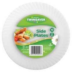 Paper Plates 180MM Side 10 Pack