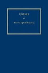 The Complete Works Of Voltaire V.33 - Oeuvres Alphabetiques French Hardcover