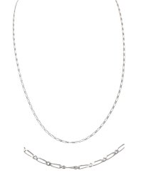 Art Jewellers 925 Sterling Silver Figaro Link Necklace - 050HG71F