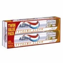 Aquafresh Toothpaste Extreme Clean Twin Pack 2 Ea - 2PC