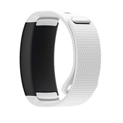 Gear Fit2 Band Smarmate Replacement Wristband Strap Bracelet For Samsung Fit2 Sm-r360 Fitness Tracker White