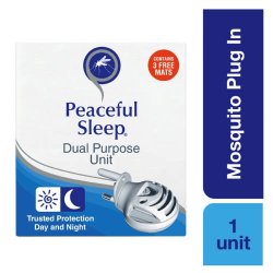 Peaceful Sleep Dual Purpose Mosquito Unit 134G