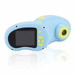 Wendry Children's Camera MINI Portable 2.0 Inch Children's Digital Camera 8 Megapixel Children's Camera Protection And Shockproof HD 1080P Camera Blue