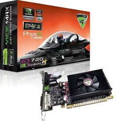 Product Code Name AIR Strike F-16 Fighting Falcon Edition DVI Video Card HDMI & HDCP Support ViewMax GeForce GT 720 2GB GDDR3 PCI Express PCIe