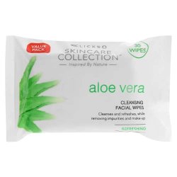 Clicks Skincare Collection Aloe Vera Wipes 30 Wipes