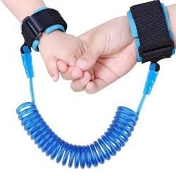 Toddler Kid Baby Safety Anti-lost Strap Link Harness Child Wrist Band Belt