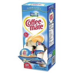 Product Of Nestle Coffee-mate Liquid Creamer Singles French Vanilla 50 Ct. - Pack Of 3 - Bulk Savings