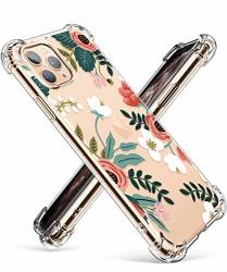 Gviewin Iphone 11 Pro Max Case Clear Flower Design Soft & Flexible Tpu Ultra-thin Shockproof Transparent Bumper Protective Floral Cover Case For Iphone 11