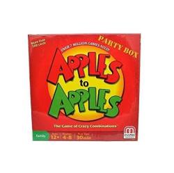 Mattel Apples To Apples Party Box The Game Of Crazy Combinations
