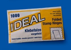Ideal Stamp Hinges Pre-folded 1000 Pieces Acid Free Finest Quality
