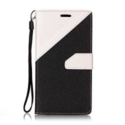 Bangcool Samsung Galaxy A7 2017 Cell Phone Case Contrast Colour Shatterproof Phone Cover Wallet Case
