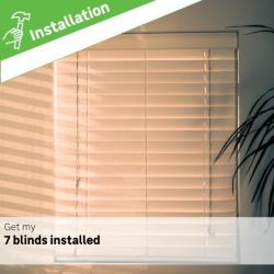 7 Blinds Installation Fee