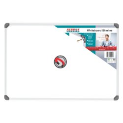 Slimline Magnetic Whiteboard 600 450MM