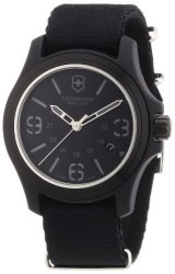 Victorinox Swiss Army Men's 241517 Original Black Dial And Strap Watch Watch