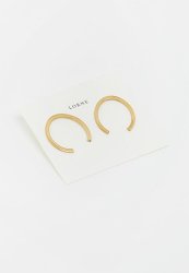 Medium Arch Earring - Gold