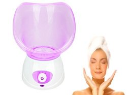 Facial Spa Steamer With Aromatherapy Diffuser Purple
