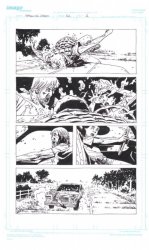 Original Walking Dead Comic Page Issue 52 Page 03 By Charlie Adlard