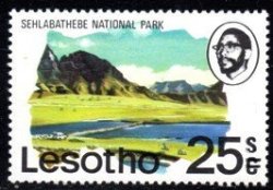 Lesotho - 1980 Surcharges Typo 25S Mnh Sg 405CA