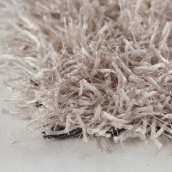 Shaggy Polyester Carpet - Ivory