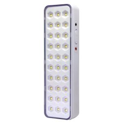 Switched - 30 LED Emergency Light Ac 150 Lumen - White