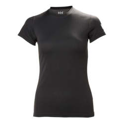 Women's Hh Technical Quick-dry T-Shirt - 980 Ebony L