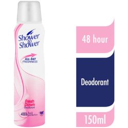 Shower To Shower Ladies Deodorant Fresh Dawn 150ML