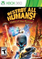 Thq Destroy All Humans Path Of The Furon For Xbox 360